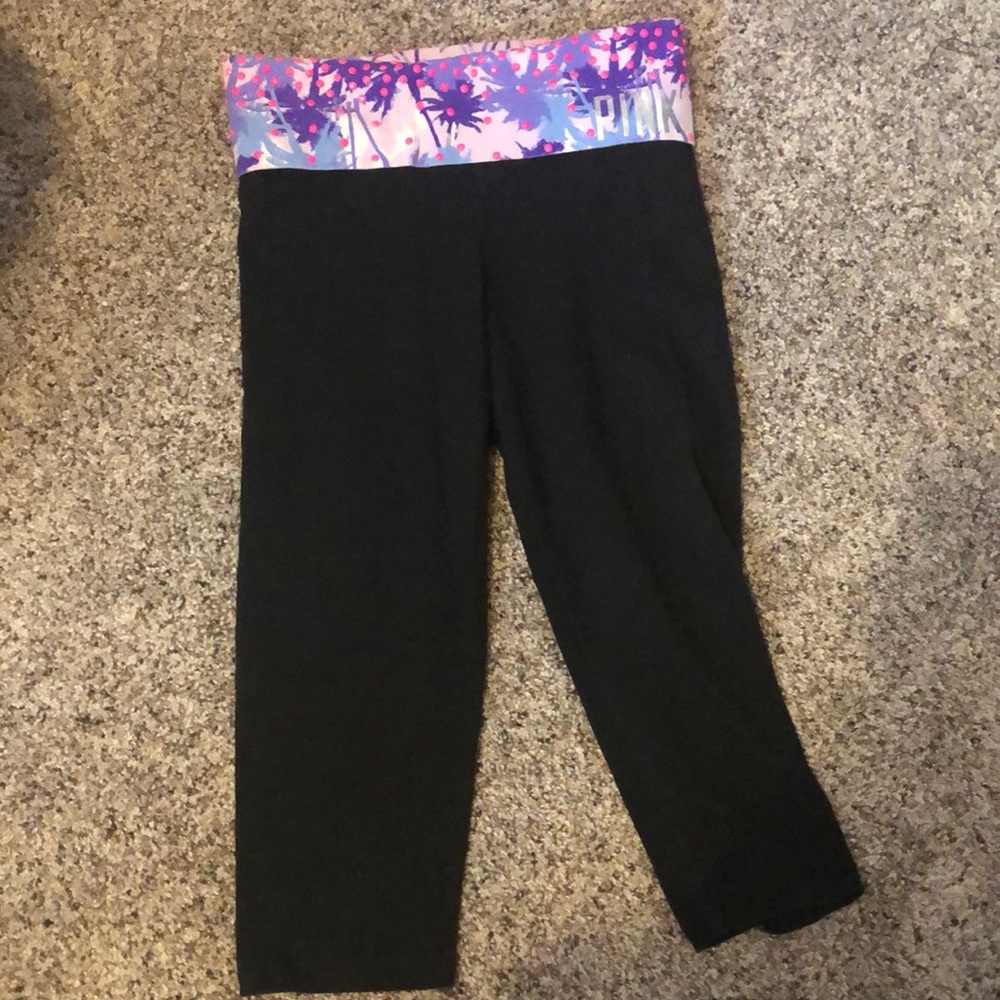 Cropped Pink Yoga Pants